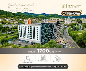 NEW! COMISION 0% - Spatii Comerciale DE VANZARE -  George Cosbuc 42, Baia Mare