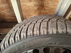 Set 4 Roți Iarnă Opel Vectra – Dunlop 205/55 R16 (Jante Oțel 5 Prezoane) Preț: 400 RON (preț pentru  - imagine 2