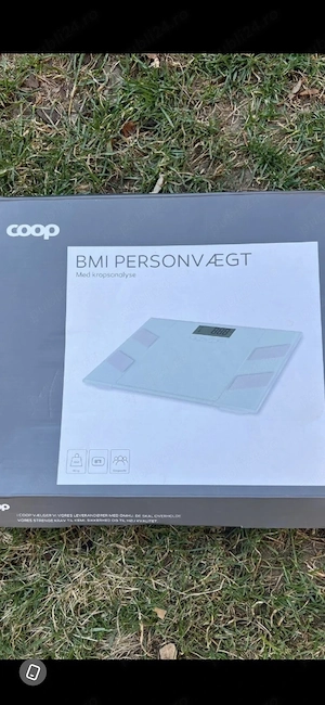 Cantar electronic inteligent,  cu funcție BMI, 180 kg, display LED