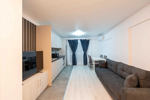 Inchiriez apartament de 2 camere la metrou Piata Sudului, complet utilat si mobilat