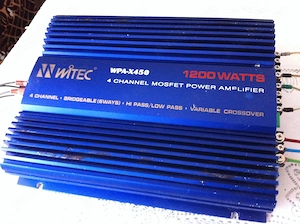Amplificator Witec WPA-X450 (4 Ch) max1200W