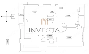 Apartament 3 camere de 117 mp cu 2 parcari incluse, cartier Buna Ziua! - imagine 2