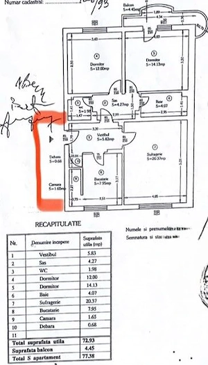 Vanzare 3 Camere Vizavi Mall Vitan Centrala Proprie Renovat 2022 Parcare PS3 - imagine 3