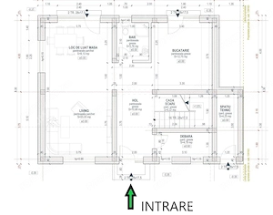 Casa individuala la cheie cu 4 camere 3 bai si teren 280 mp in Lazaret - imagine 9