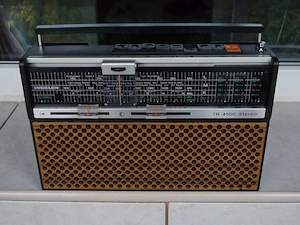 Radio INGELEN TR 4500 (ITT Touring) portabil,vintage 1970,AUSTRIA