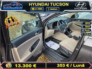 Hyundai Tucson Style 4WD 2.0 CRDi 136 cp 4x4 navigație cameră keyless - imagine 9