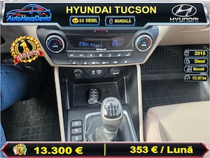 Hyundai Tucson Style 4WD 2.0 CRDi 136 cp 4x4 navigație cameră keyless - imagine 8
