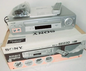Sony video recorder VHS nou