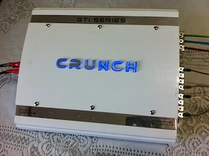 Amplificator Crunch GTI4100 (4 Ch) max800W (statie)