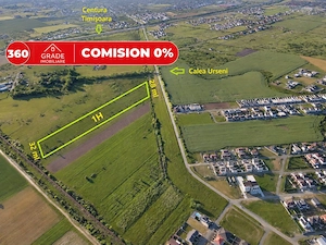 Teren dezvoltare imobiliară – Calea Urseni – 10.000 mp – Comision 0