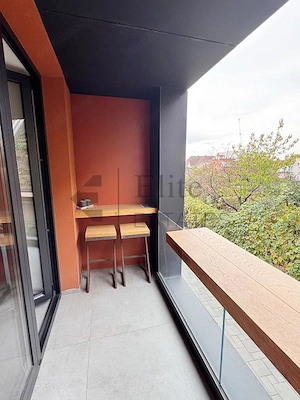Birou de inchiriat cu balcon I complet mobilat nou in Nufarul - imagine 5