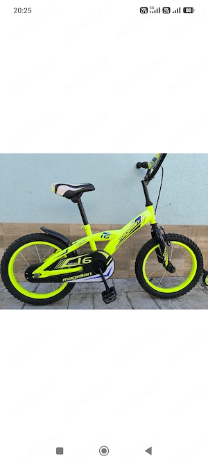 Bicicleta Maggelan roti 16' copii până la 10 ani
