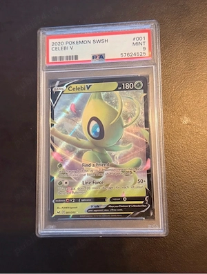 Card Pokemon Celebi PSA 9