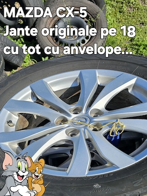 Roti originale Mazda pe R18 - imagine 4