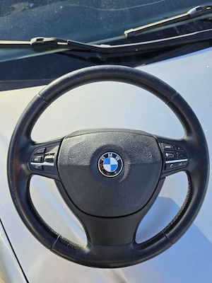 Volan piele bmw f10 comenzi volan cu airbag