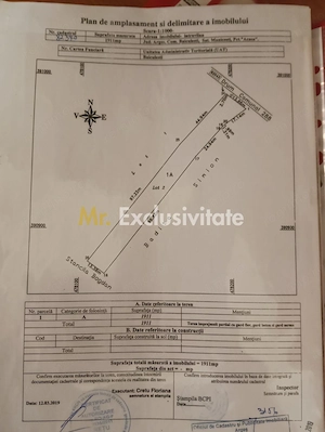 Teren intravilan de vanzare – 1.911 mp – Manicesti, comuna Baiculesti - imagine 4