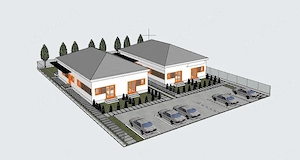    Duplex de vânzare   Moșnița Nouă, strada Monaco nr. 21 23 - imagine 5
