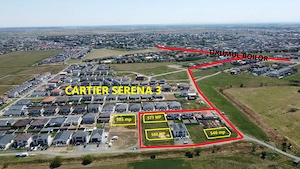 Parcele Cartier Serena 3, utilitatile executate si functionale, asfalul in 2027 inclus in pret !!! - imagine 5