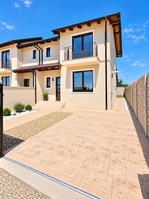 Duplex, 95mp Utili, 250mp Teren, 4 camere, Constructie noua - Sacalaz