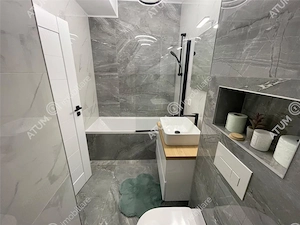 Apartament nou 2 camere balcon loc parcare zona Brana Selimbar - imagine 8