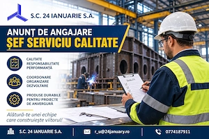 Șef Serviciu Calitate