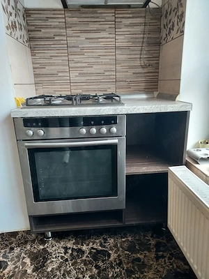 Set incorporabil NEFF ( Cuptor electric +plita gaz) +Corp Mobilier inclus