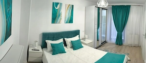 Apartament 2 camere bloc nou Tomis Park loc parcare privat termen lung - imagine 3