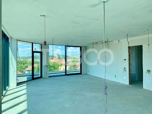 Penthouse zona Centrala semifinisat cu vedere panoramica de vanzare - imagine 5