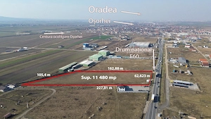 Teren intravilan cu deschidere la E 60 ideal hala depozitare sau produc #539;ie - imagine 5