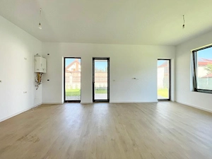 Duplex cu 4 camere pe parter, teren 515mp - Mosnita Noua - imagine 2