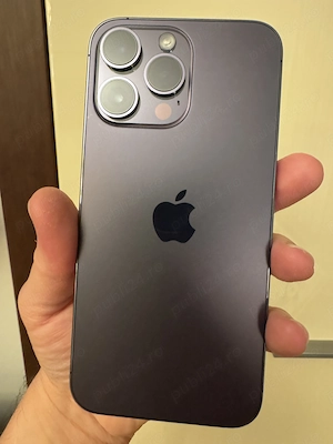 Apple iPhone 14 Pro Max, Deep Purple, 128 GB, Impecabil