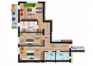 Apartament 3 camere decomandat * Strada privata * Acces facil * mutare rapida - imagine 12