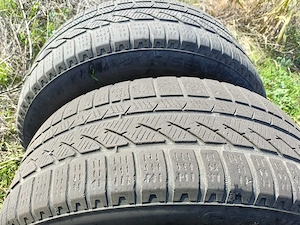 Set 4 jante tabla volkswagen 16 inch cu anvelope iarna - imagine 5