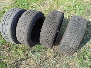 Set 4 jante tabla volkswagen 16 inch cu anvelope iarna - imagine 4
