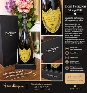Dom Pérignon Vintage 1999 | Ediție de colecție