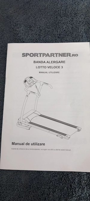 Vand banda alergare Lotto Veloce 3