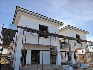 Duplex la asfalt - despartit prin camera tehnica - living mare - imagine 2