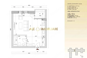 Garsoniera de vanzare | High Garden East | Metrou | 0% Comision | Nemobilata - imagine 10