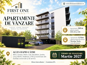 Apartament 3 Camere | Ideal pentru Familie | Credit Ipotecar 15% | Comision 0%