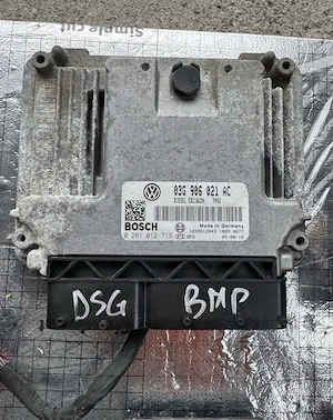 Kit pornire passat b6 2.0 bmp ecu calculator confort bcm contact cheie - imagine 5