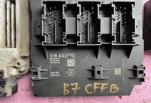 Kit pornire vw passat b7 ecu modul confort imobilizator contact cheie - imagine 3
