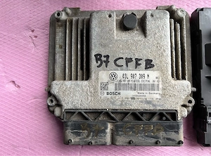 Kit pornire vw passat b7 ecu modul confort imobilizator contact cheie - imagine 4