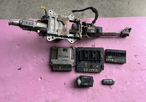 Kit pornire vw passat b7 ecu modul confort imobilizator contact cheie - imagine 2