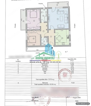 Vânzare apartament 3 camere decomandat în Focșani | Str Poienita - imagine 2