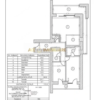 3 Camere de inchiriat | Baneasa | Pet Friendly | Terasa | Parcare - imagine 8