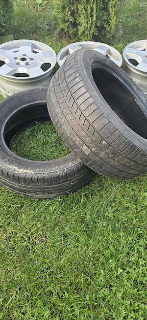Set 4 Jante Aliaj R18 Originale Land Rover Discovery 3 / Range Rover + 2 Anvelope 255/60 R18 - imagine 5