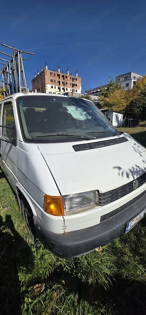  VW Transporter T4 Doka   2.5 Diesel, 2002, cabină dublă, benă  - imagine 4