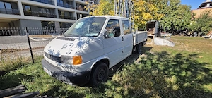 VW Transporter T4 Doka   2.5 Diesel, 2002, cabină dublă, benă  - imagine 2