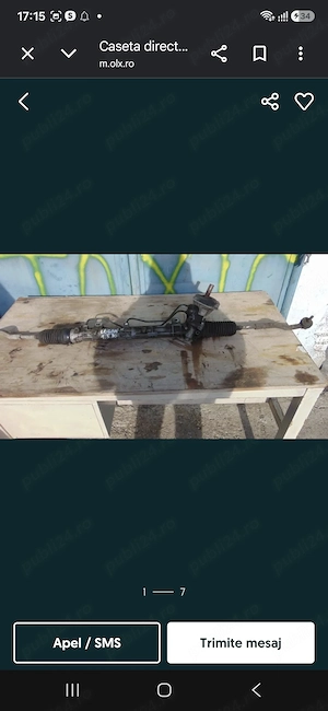 Casera direcție si electromotor logan 1,5 euro 4 din 2008 - imagine 2
