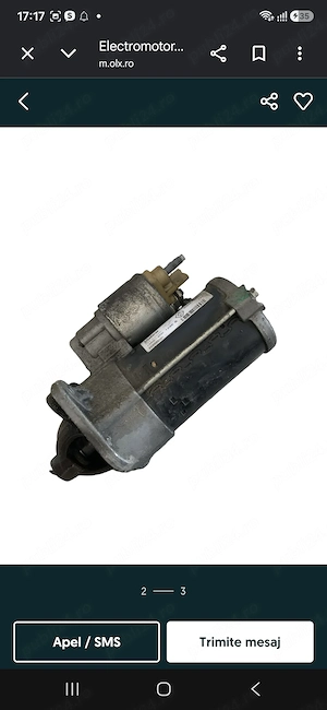  Casera direcție si electromotor logan 1,5 euro 4 din 2008